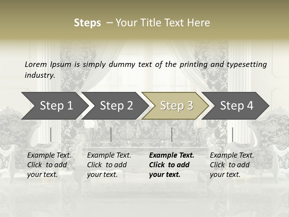 Hungry Background White PowerPoint Template