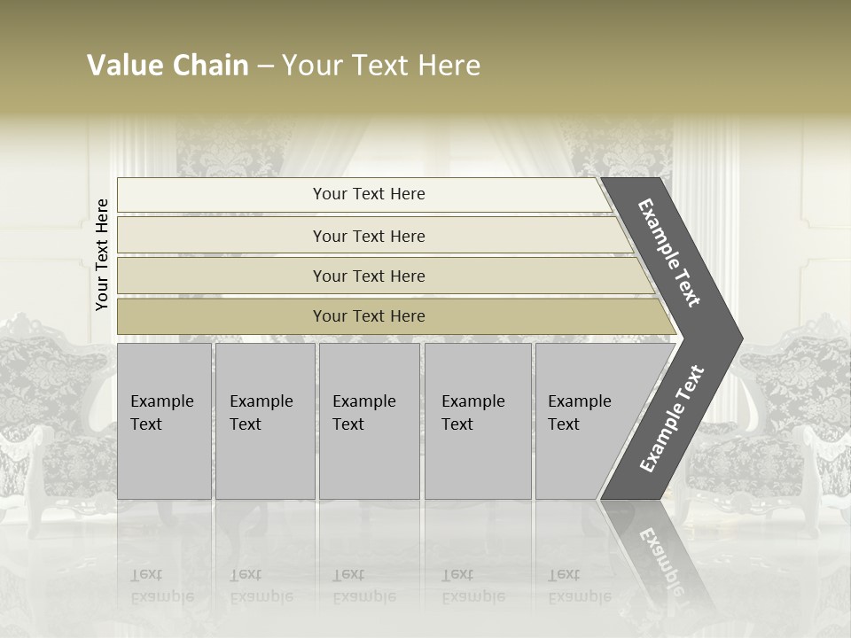 Hungry Background White PowerPoint Template