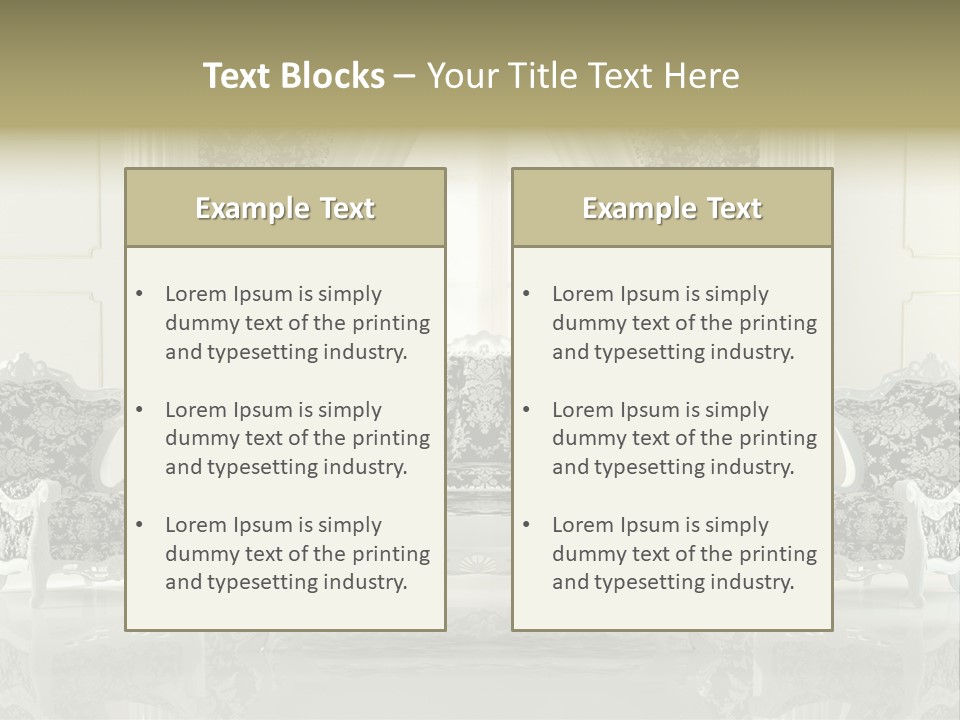 Hungry Background White PowerPoint Template