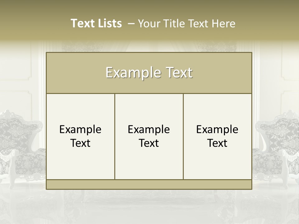 Hungry Background White PowerPoint Template