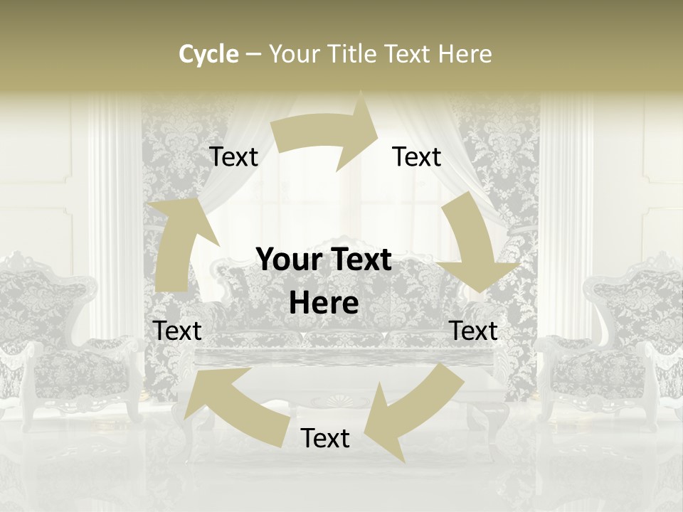 Hungry Background White PowerPoint Template