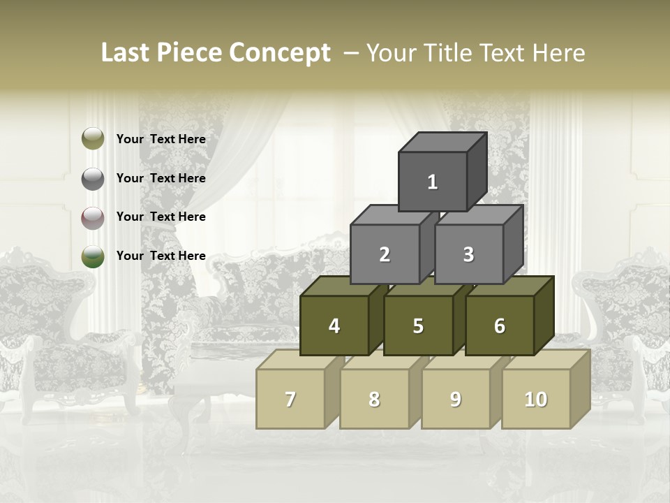 Hungry Background White PowerPoint Template