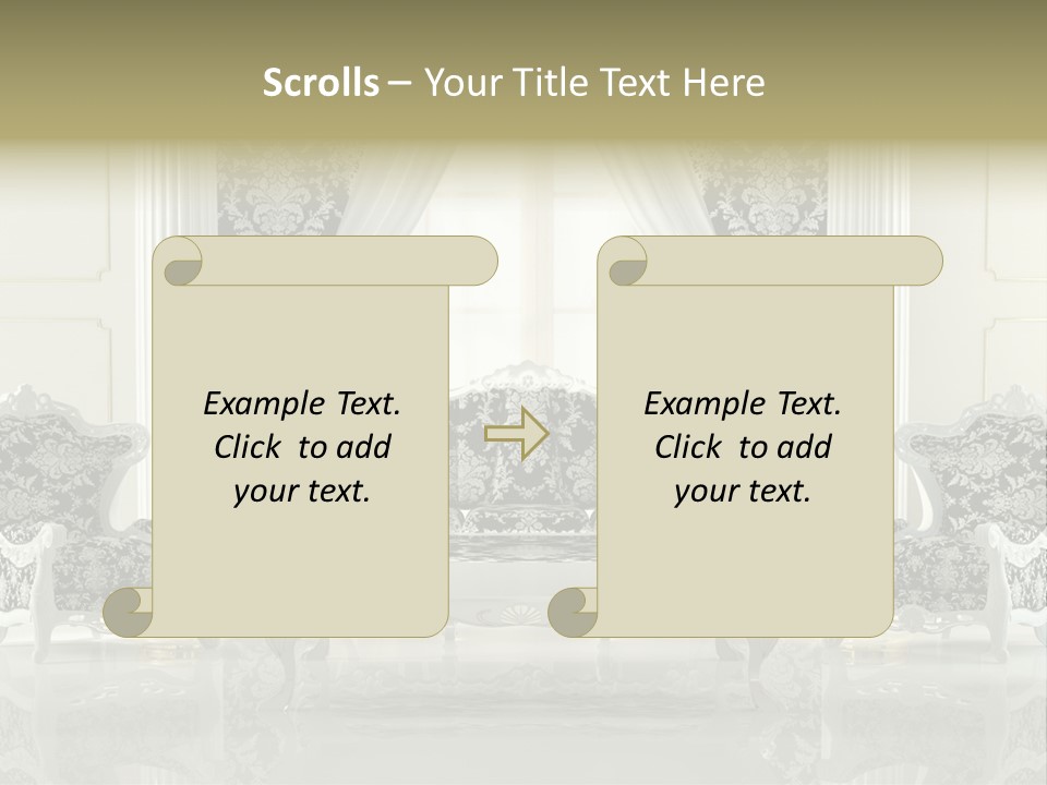 Hungry Background White PowerPoint Template