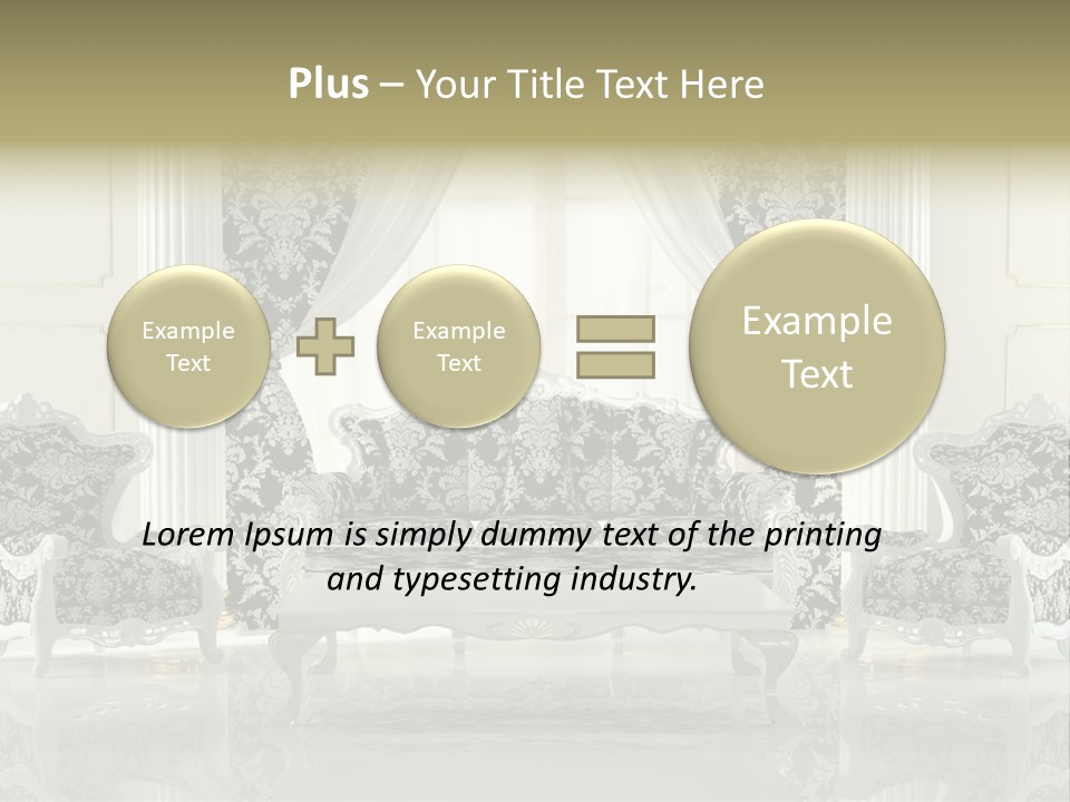 Hungry Background White PowerPoint Template