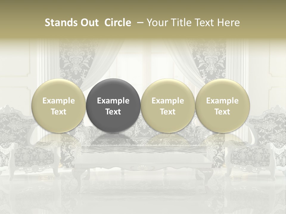 Hungry Background White PowerPoint Template