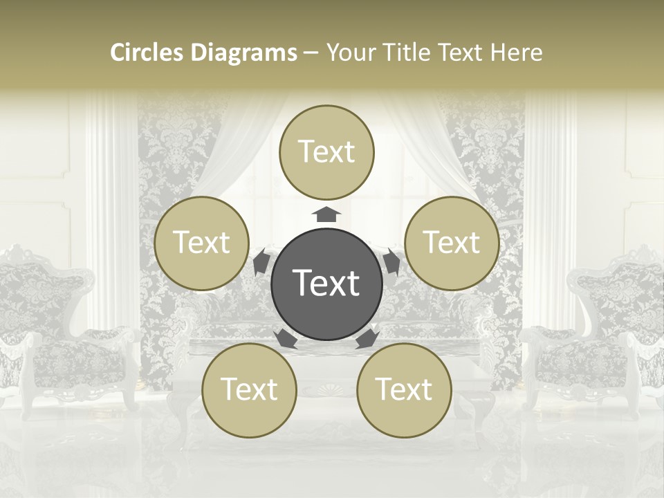 Hungry Background White PowerPoint Template