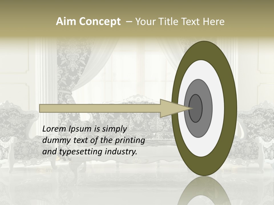 Hungry Background White PowerPoint Template