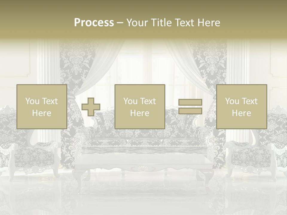 Hungry Background White PowerPoint Template