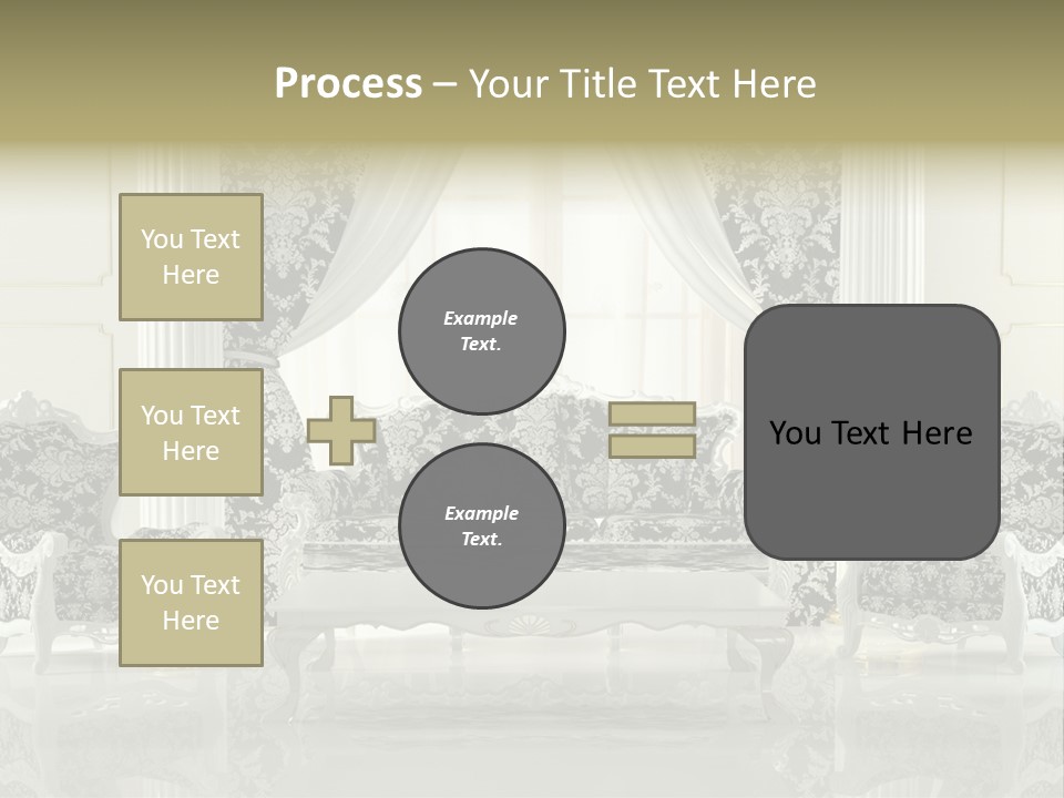 Hungry Background White PowerPoint Template