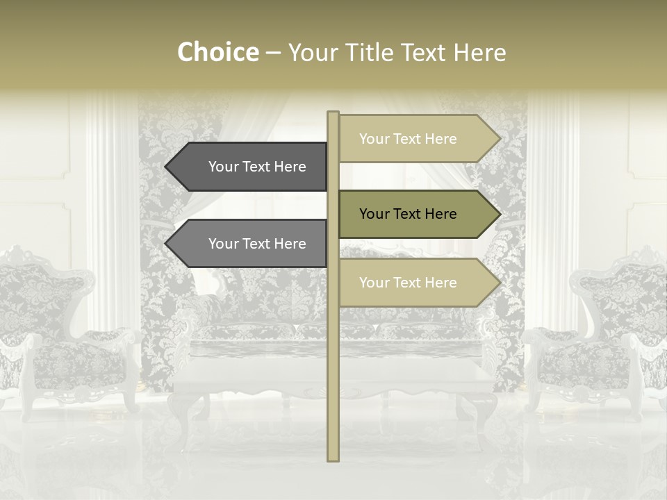 Hungry Background White PowerPoint Template