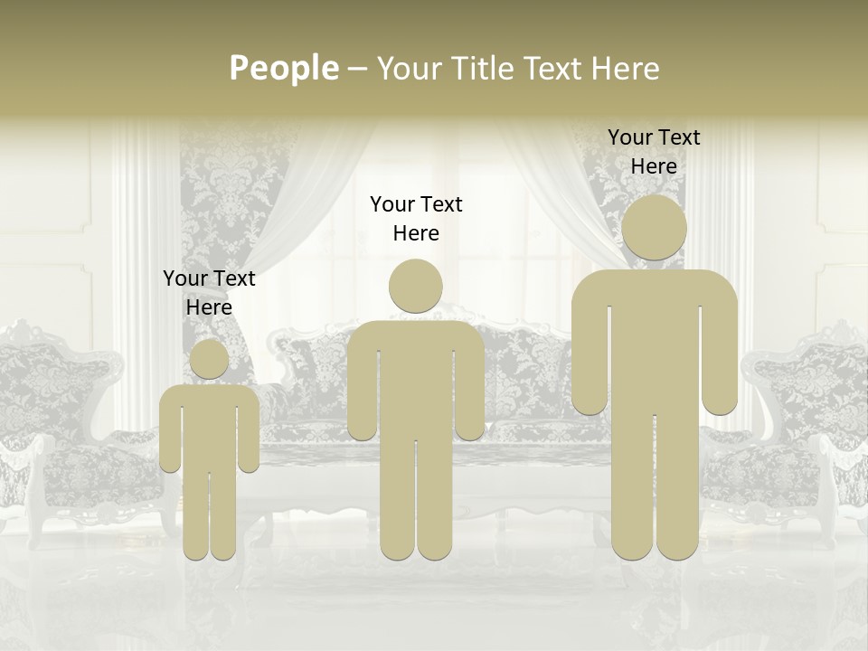 Hungry Background White PowerPoint Template