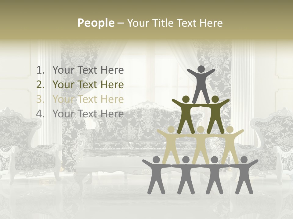 Hungry Background White PowerPoint Template