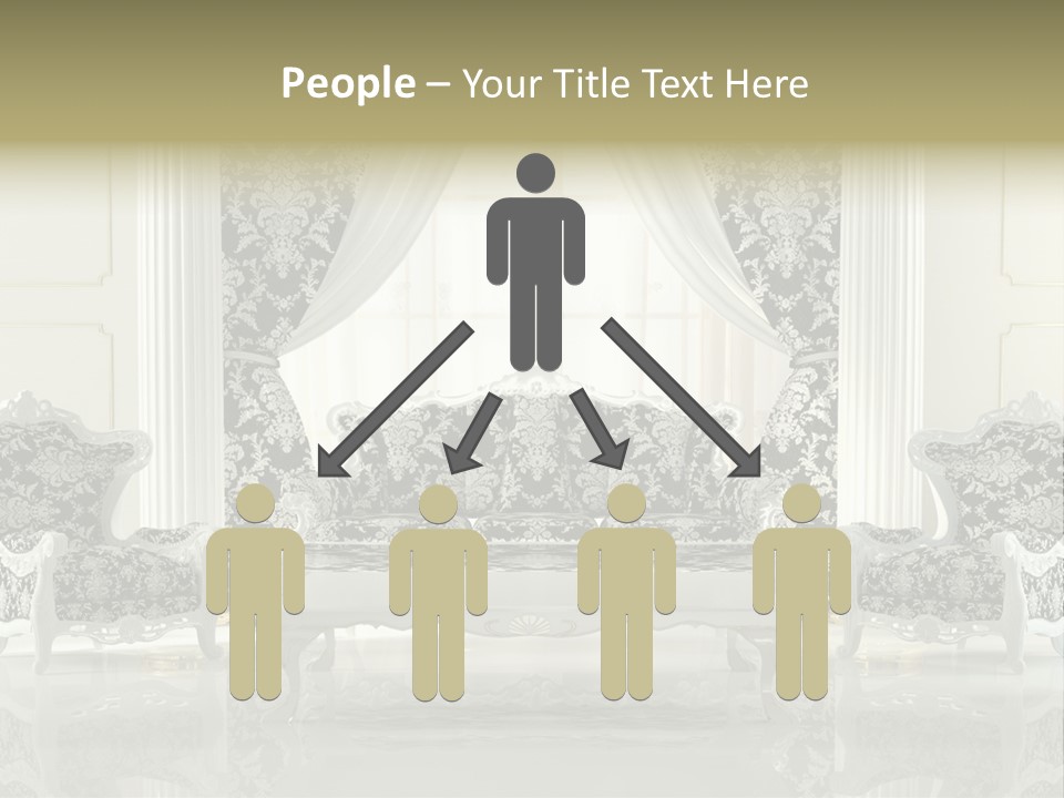 Hungry Background White PowerPoint Template