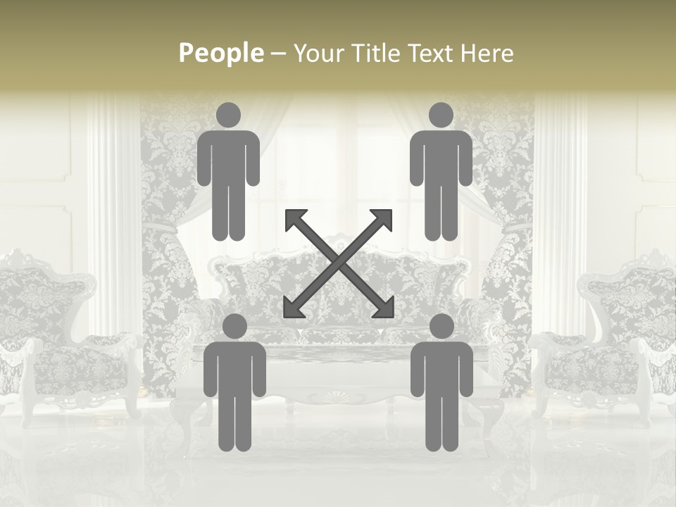 Hungry Background White PowerPoint Template