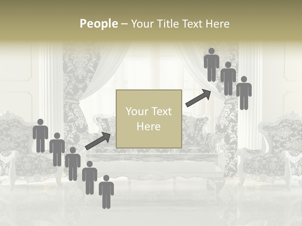 Hungry Background White PowerPoint Template