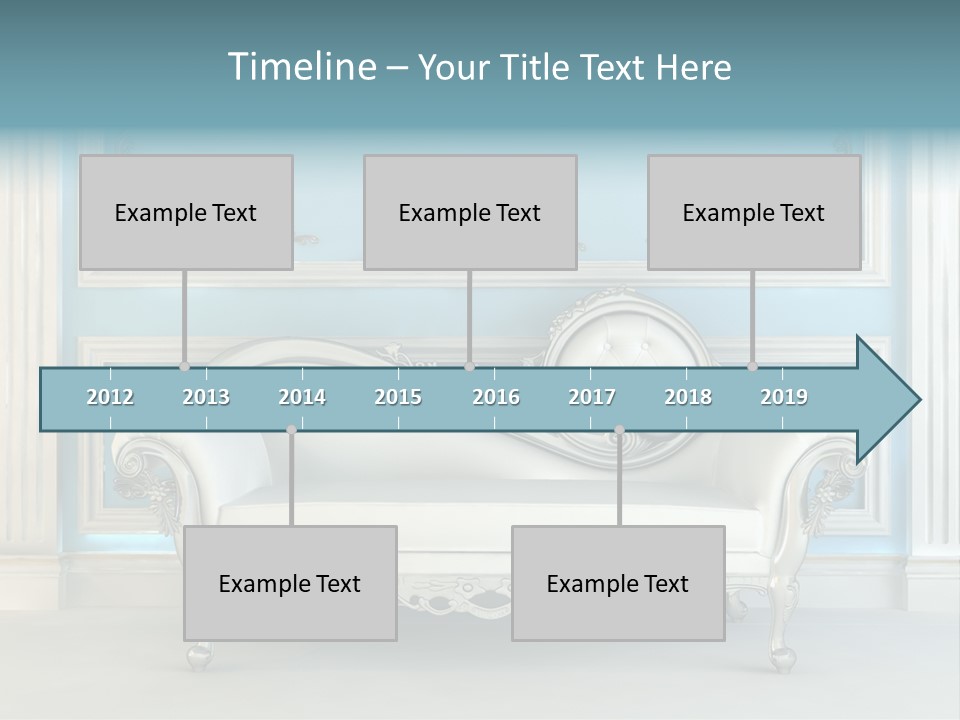 Vegetable Living Room PowerPoint Template