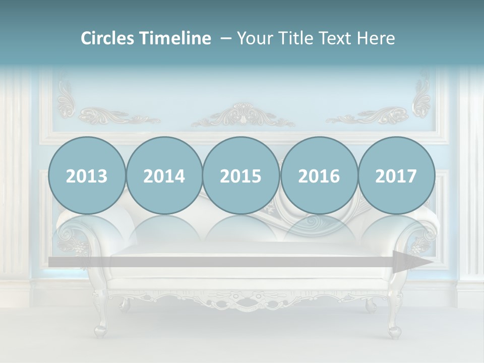 Vegetable Living Room PowerPoint Template