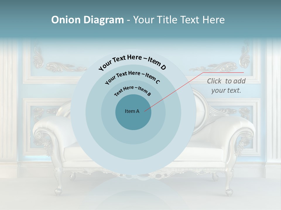 Vegetable Living Room PowerPoint Template