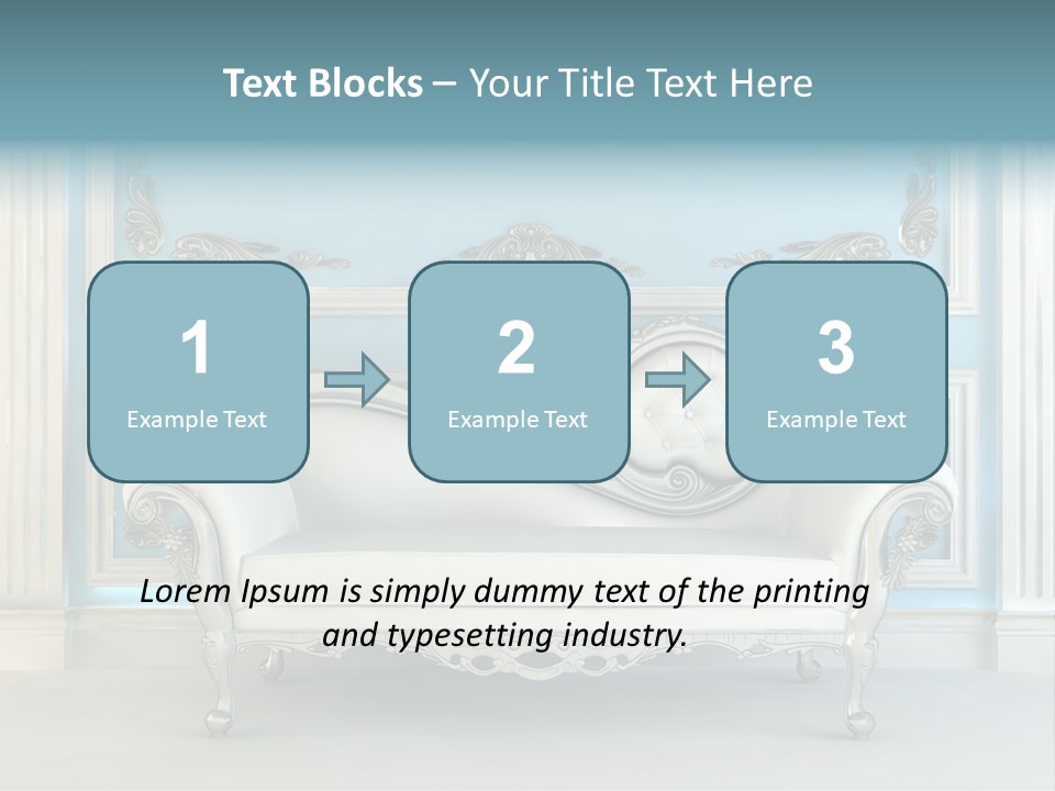 Vegetable Living Room PowerPoint Template