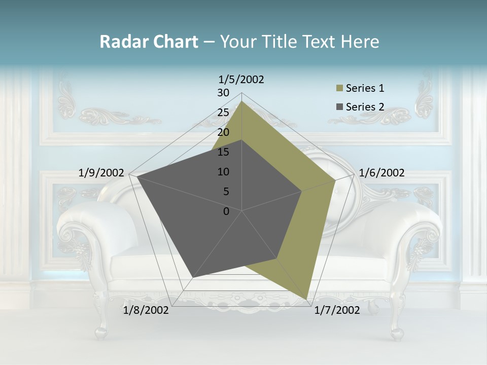 Vegetable Living Room PowerPoint Template