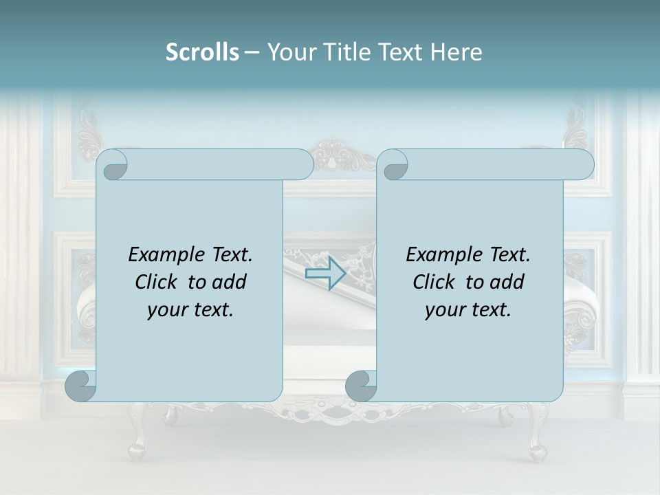 Vegetable Living Room PowerPoint Template