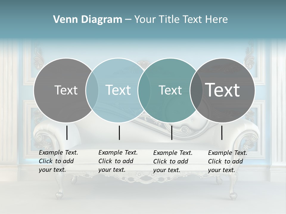 Vegetable Living Room PowerPoint Template