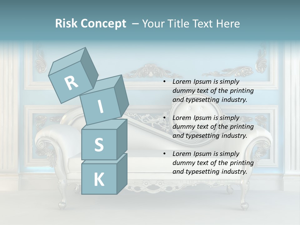 Vegetable Living Room PowerPoint Template