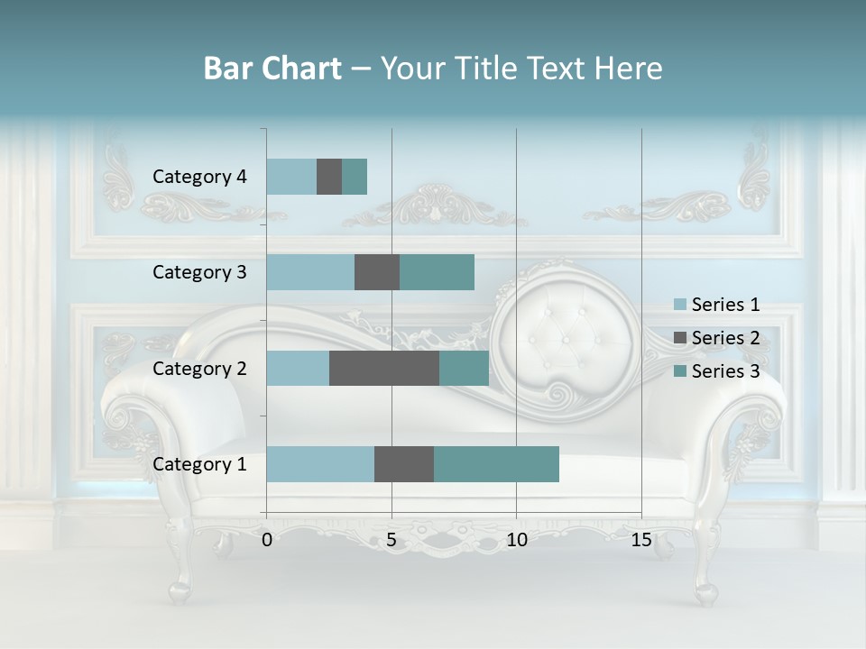 Vegetable Living Room PowerPoint Template