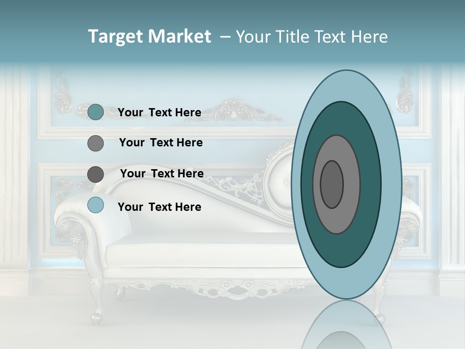 Vegetable Living Room PowerPoint Template