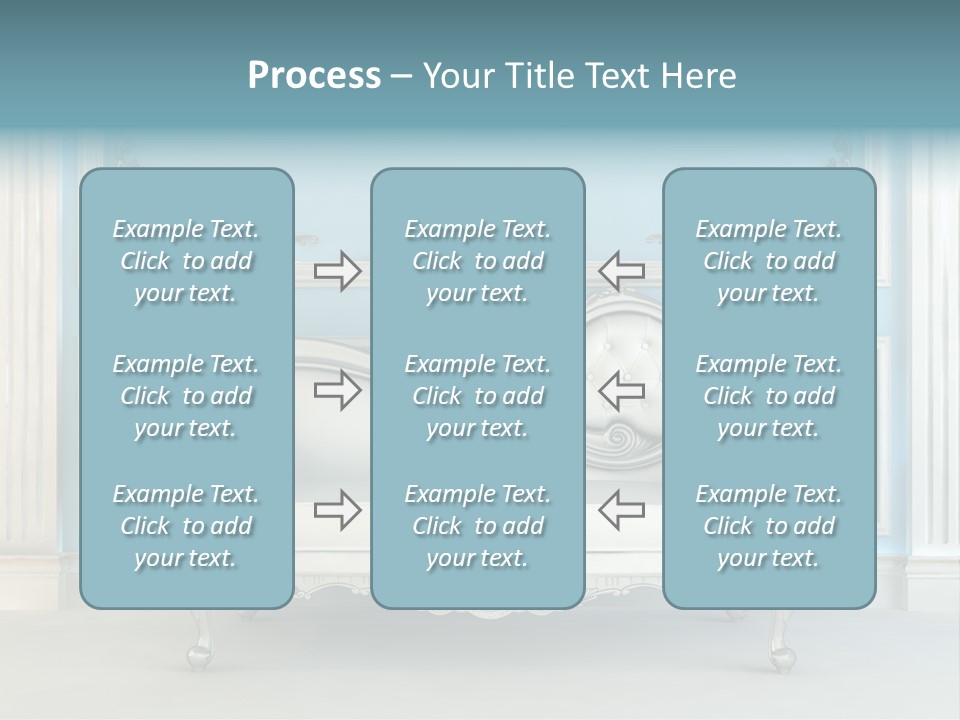 Vegetable Living Room PowerPoint Template
