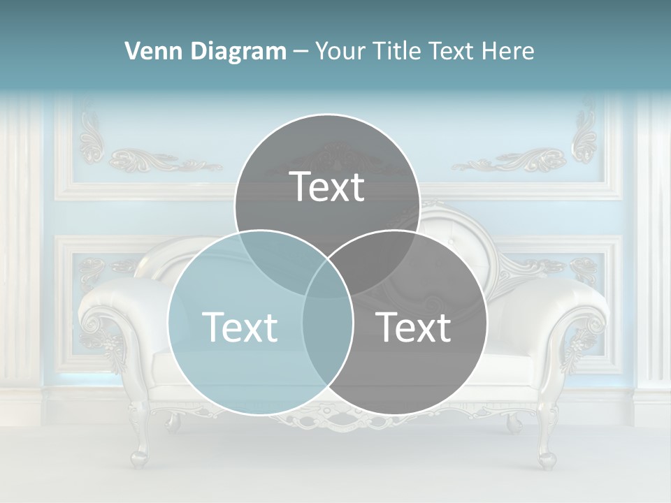 Vegetable Living Room PowerPoint Template