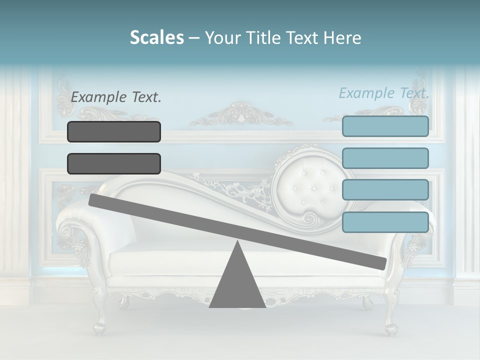 Vegetable Living Room PowerPoint Template