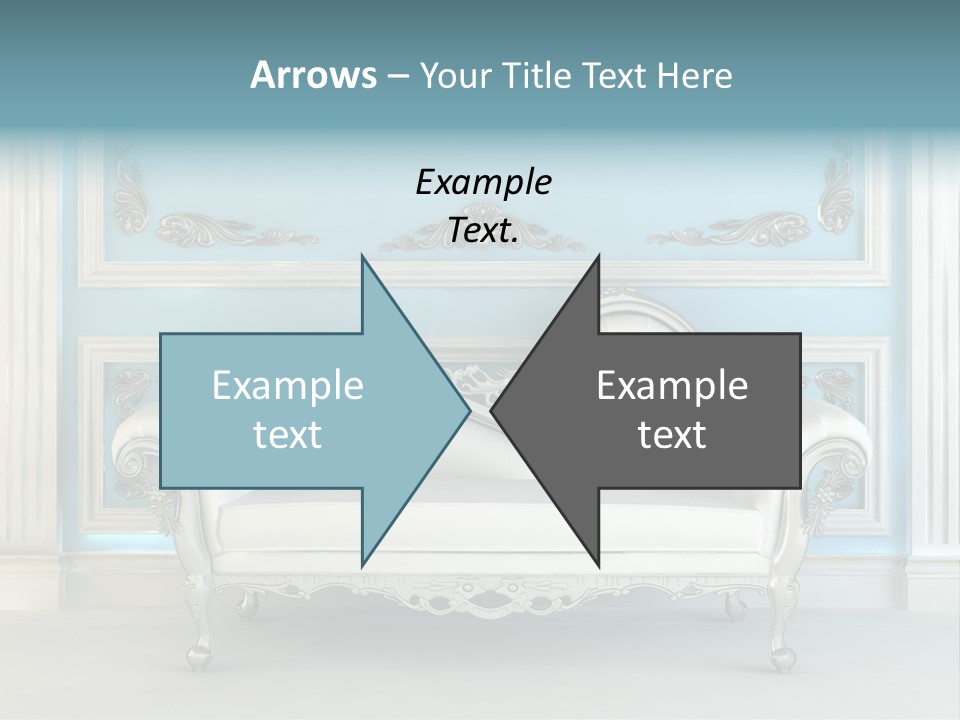 Vegetable Living Room PowerPoint Template