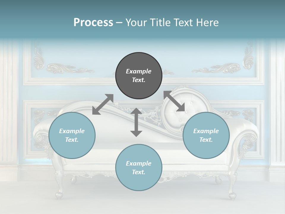 Vegetable Living Room PowerPoint Template