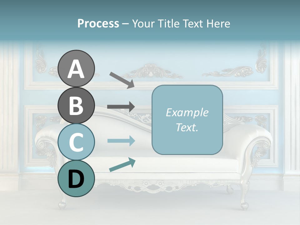 Vegetable Living Room PowerPoint Template