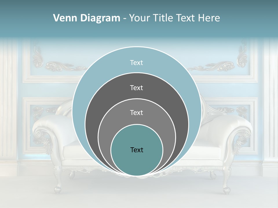 Vegetable Living Room PowerPoint Template