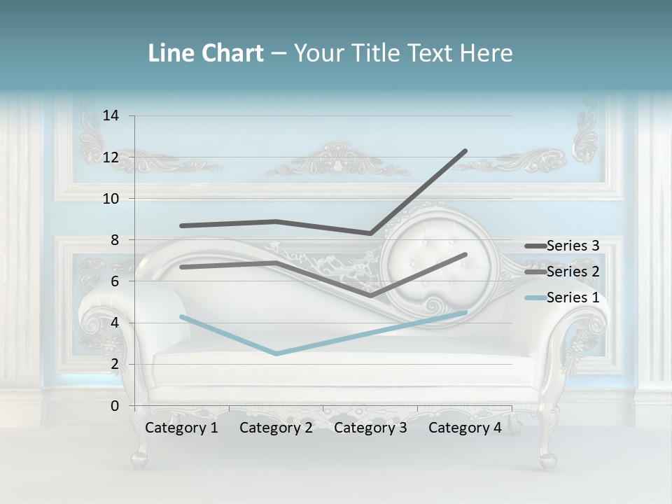 Vegetable Living Room PowerPoint Template