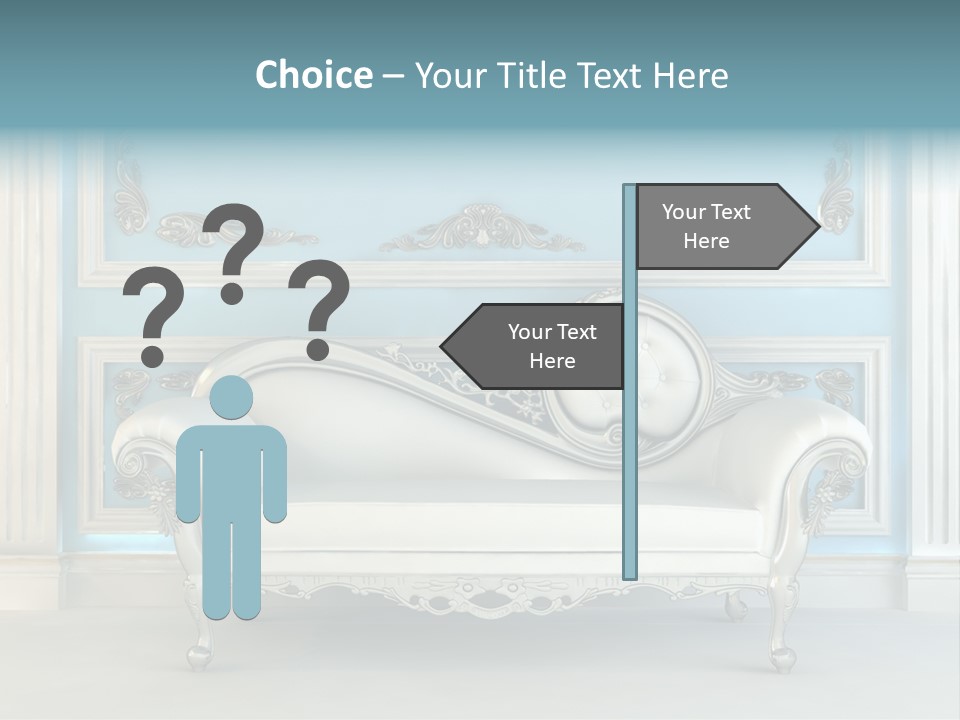 Vegetable Living Room PowerPoint Template