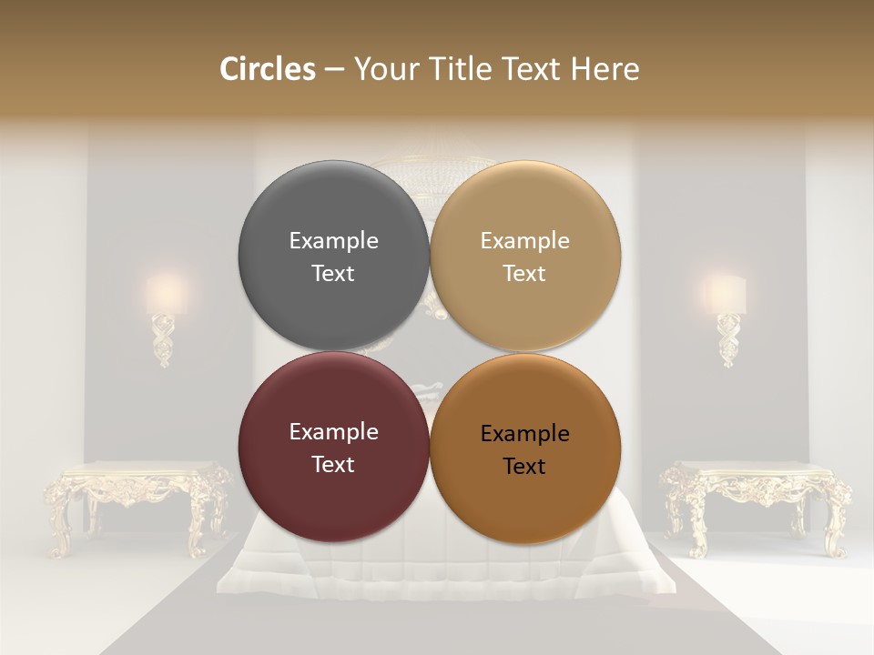 Bedroom Interior Texture Room PowerPoint Template