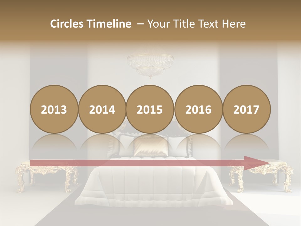 Bedroom Interior Texture Room PowerPoint Template