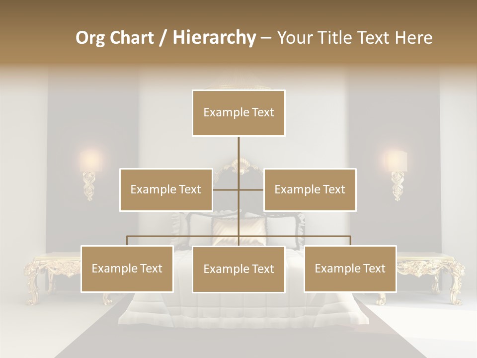 Bedroom Interior Texture Room PowerPoint Template