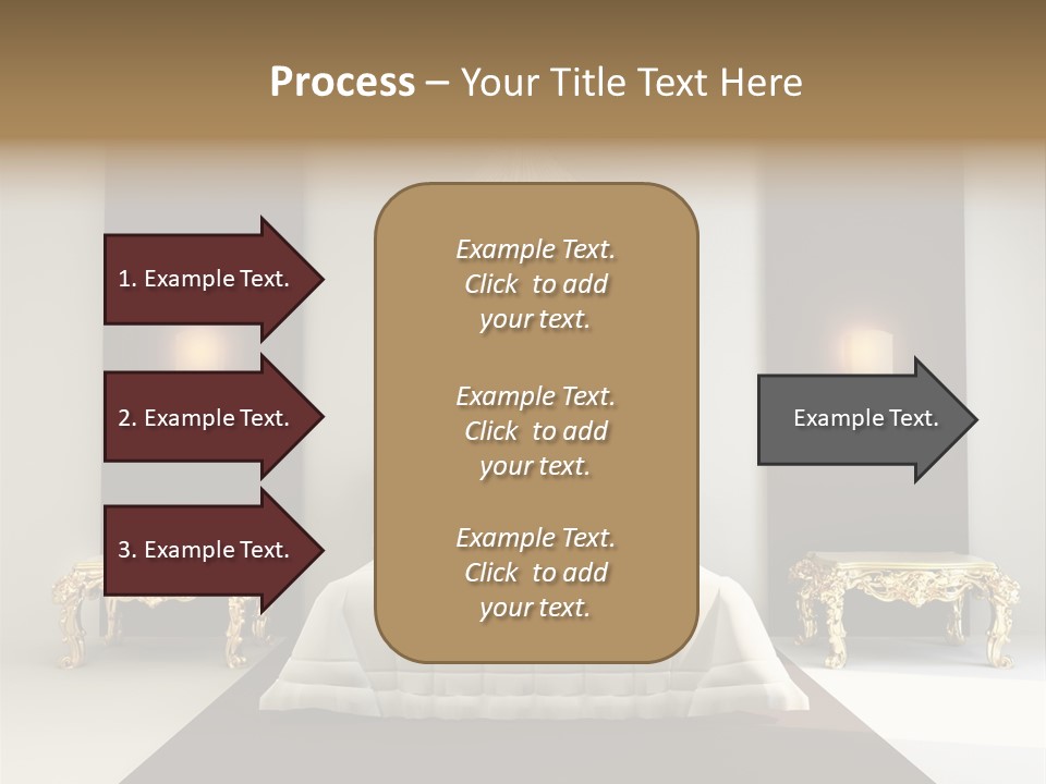 Bedroom Interior Texture Room PowerPoint Template