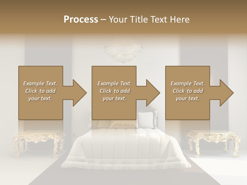 Bedroom Interior Texture Room PowerPoint Template