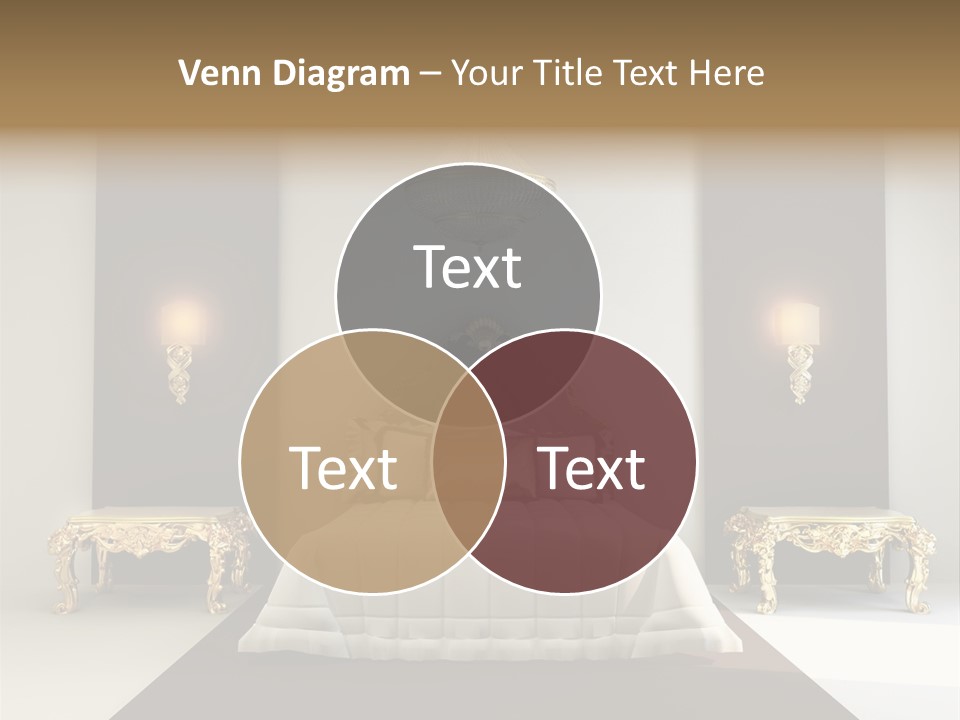 Bedroom Interior Texture Room PowerPoint Template