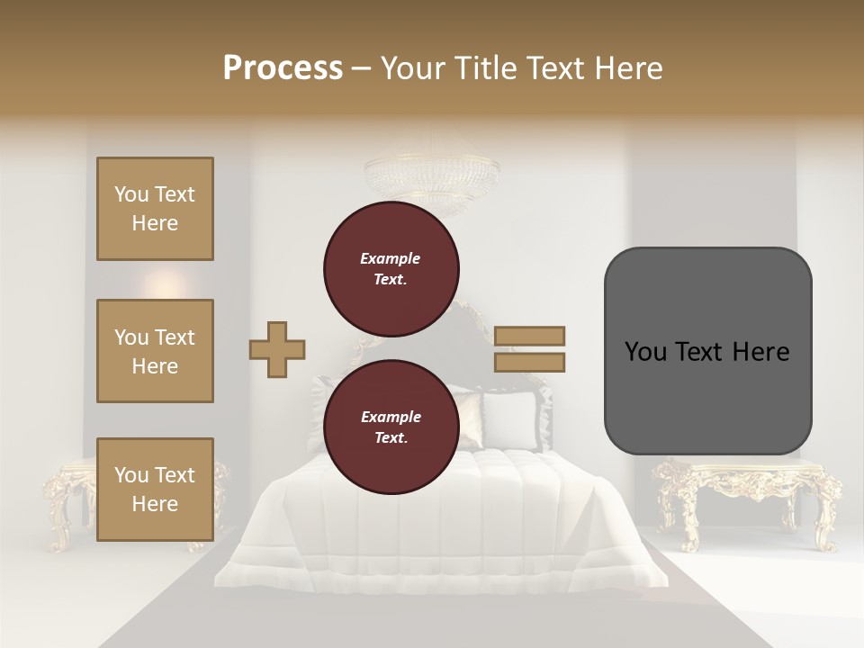 Bedroom Interior Texture Room PowerPoint Template