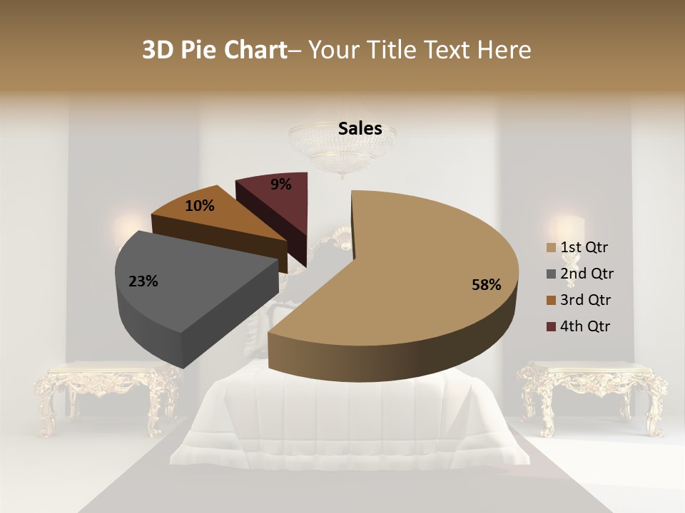 Bedroom Interior Texture Room PowerPoint Template