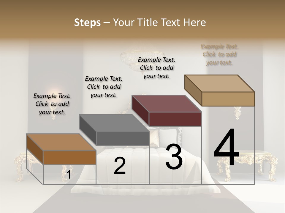 Bedroom Interior Texture Room PowerPoint Template