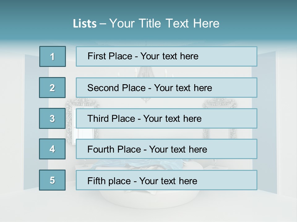 Smart Armchair Luster PowerPoint Template