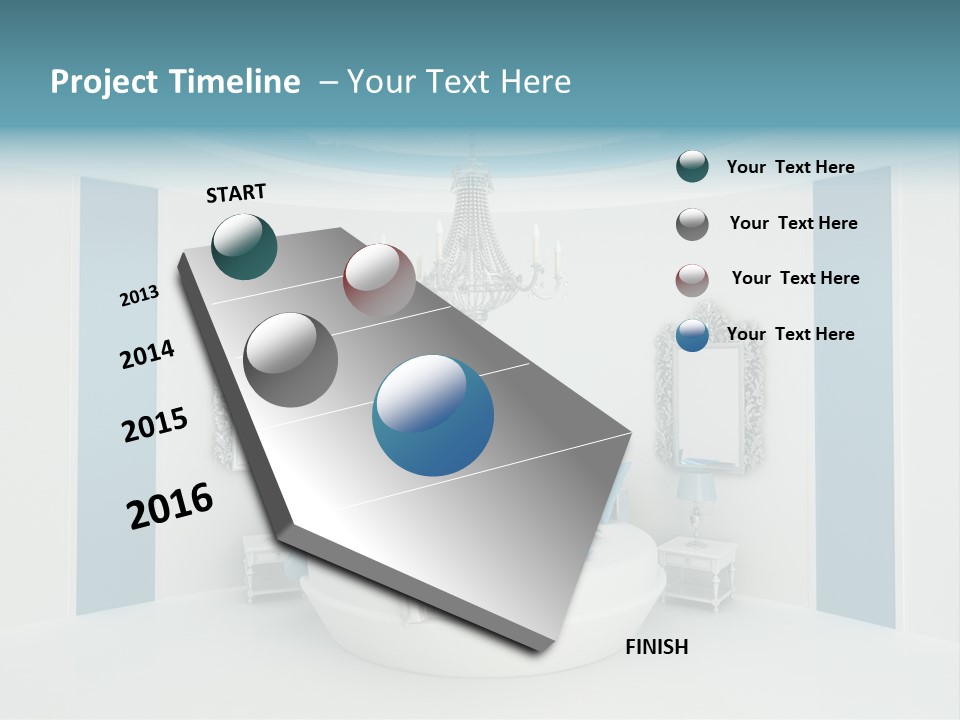 Smart Armchair Luster PowerPoint Template