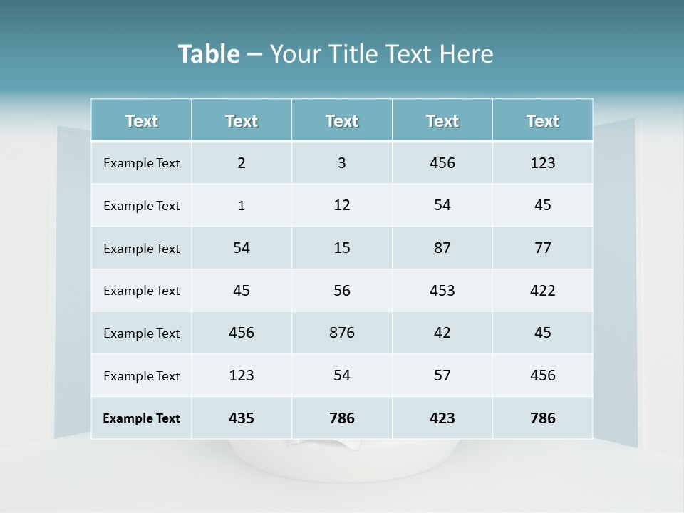 Smart Armchair Luster PowerPoint Template